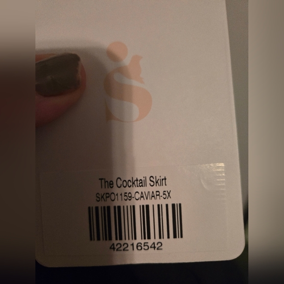 Selkie Caviar Cocktail Skirt 5x NWT - Picture 2 of 3